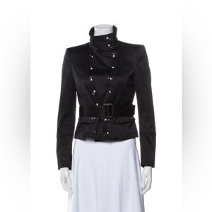 Burberry London Biker Jacket
BlackStand Collar, Flap Pockets & Snap Closure